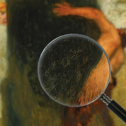 Neckerei La Presa In Giro Franz von Stuck fvs59 quadro stampato su tela