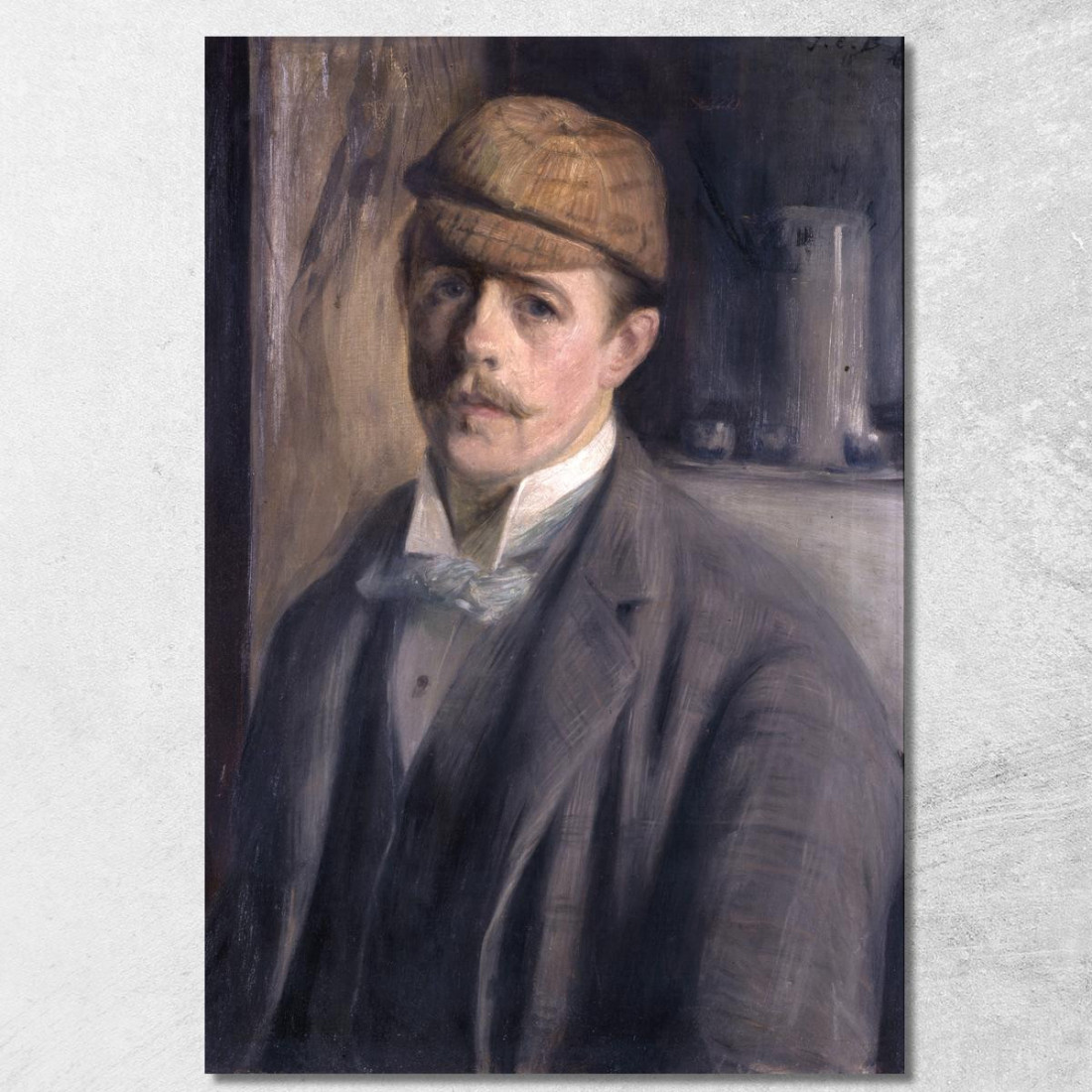 Ritratto Dell'Artista Jacques-Émile Blanche jeb33 quadro stampato su tela Ritratto Dell'Artista Jacques-Émile Blanche jeb33 quadro stampato su tela