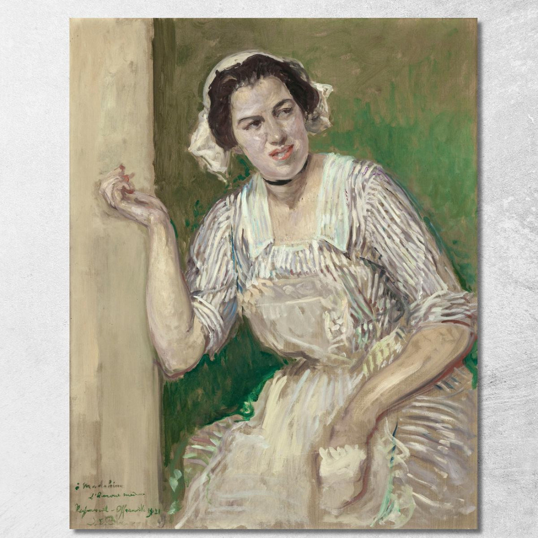 Ritratto Di Madeleine Pissard In Roxane L'Amour Médecin Jacques-Émile Blanche jeb37 quadro stampato su tela Ritratto Di Madeleine Pissard In Roxane L'Amour Médecin Jacques-Émile Blanche jeb37 quadro stampato su tela