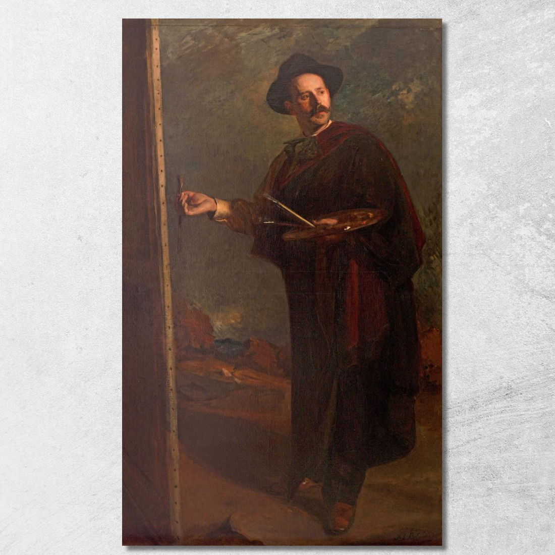 Ritratto Di Ignacio Zuloaga Jacques-Émile Blanche jeb42 quadro stampato su tela Ritratto Di Ignacio Zuloaga Jacques-Émile Blanche jeb42 quadro stampato su tela