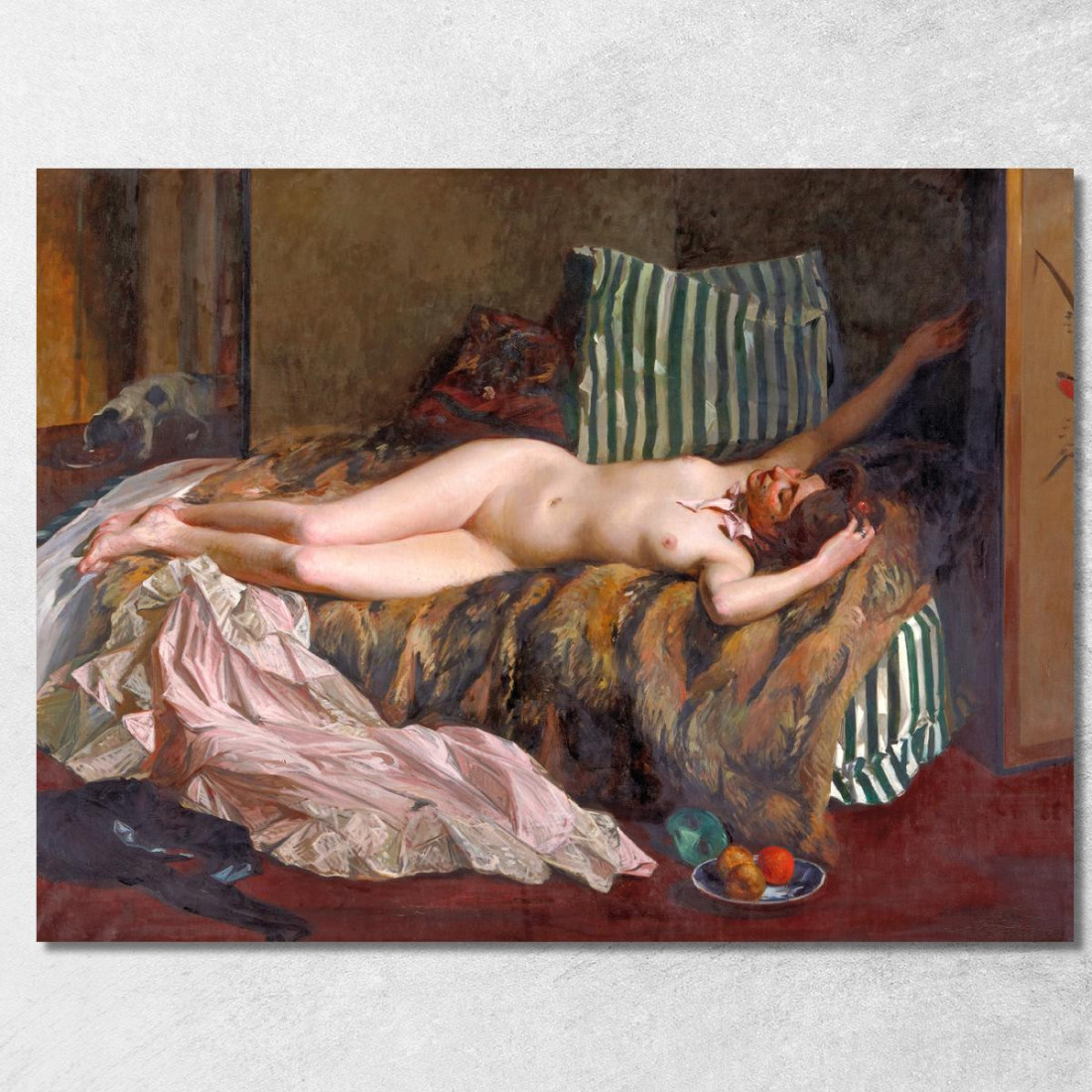 Ragazza Dopo Un Ballo In Maschera La Petite Masque Jacques-Émile Blanche jeb57 quadro stampato su tela Ragazza Dopo Un Ballo In Maschera La Petite Masque Jacques-Émile Blanche jeb57 quadro stampato su tela