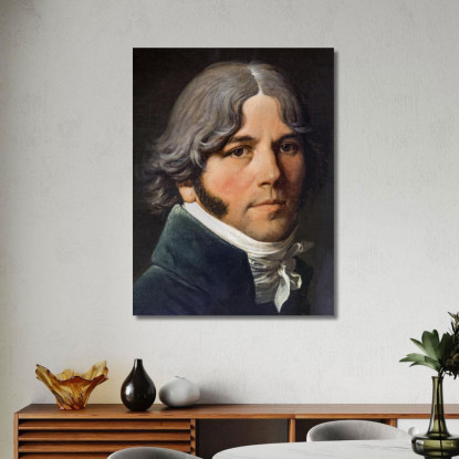 Ritratto Di Jean-Marie-Joseph Ingres Jean Auguste Dominique Ingres jad31 quadro stampato su tela