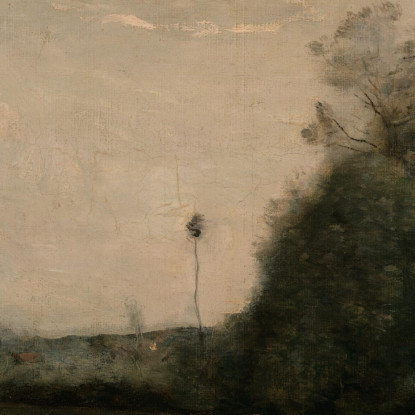 Uno Stagno A Mortain Jean-Baptiste-Camille Corot jbc4 quadro stampato su tela