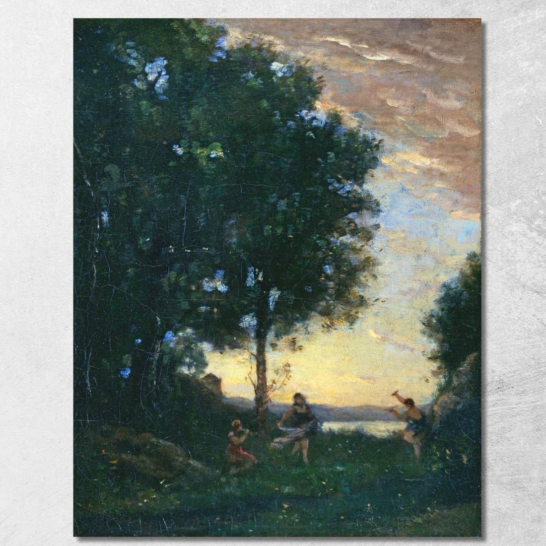 Fauni E Ninfe Danzanti Fauni E Ninfe Danzanti Jean-Baptiste-Camille Corot jbc57 quadro stampato su tela Fauni E Ninfe Danzanti Fauni E Ninfe Danzanti Jean-Baptiste-Camille Corot jbc57 quadro stampato su tela