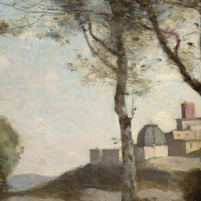 Scout Toscani Jean-Baptiste-Camille Corot jbc141 quadro stampato su tela