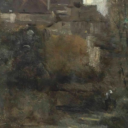 Semur Il Cammino Della Chiesa 2 Jean-Baptiste-Camille Corot jbc223 quadro stampato su tela