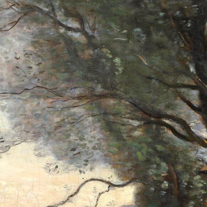Il Bagno Di Diana Jean-Baptiste-Camille Corot jbc239 quadro stampato su tela