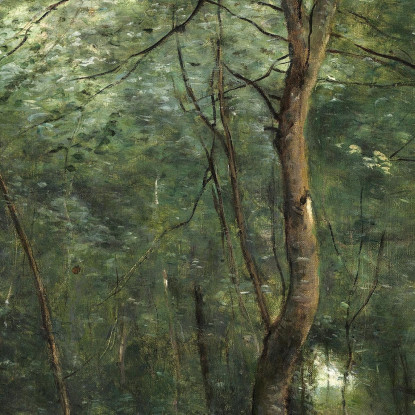 I Raccoglitori Di Anguille Jean-Baptiste-Camille Corot jbc247 quadro stampato su tela