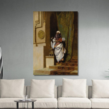 Tangeri Jean-Joseph-Benjamin Constant jjb20 quadro stampato su tela