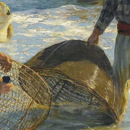 Pescatori Valenciani Pescatori Valenciani Joaquín Sorolla jsr76 quadro stampato su tela