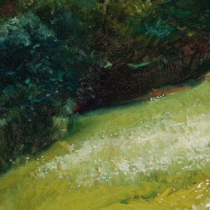 Prado De Asturias Campo San Esteban De Pravia Nelle Asturie San Esteban De Pravia Joaquín Sorolla jsr88 quadro stampato su tela