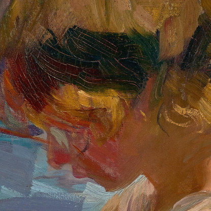 Il Piede Ferito Joaquín Sorolla jsr113 quadro stampato su tela