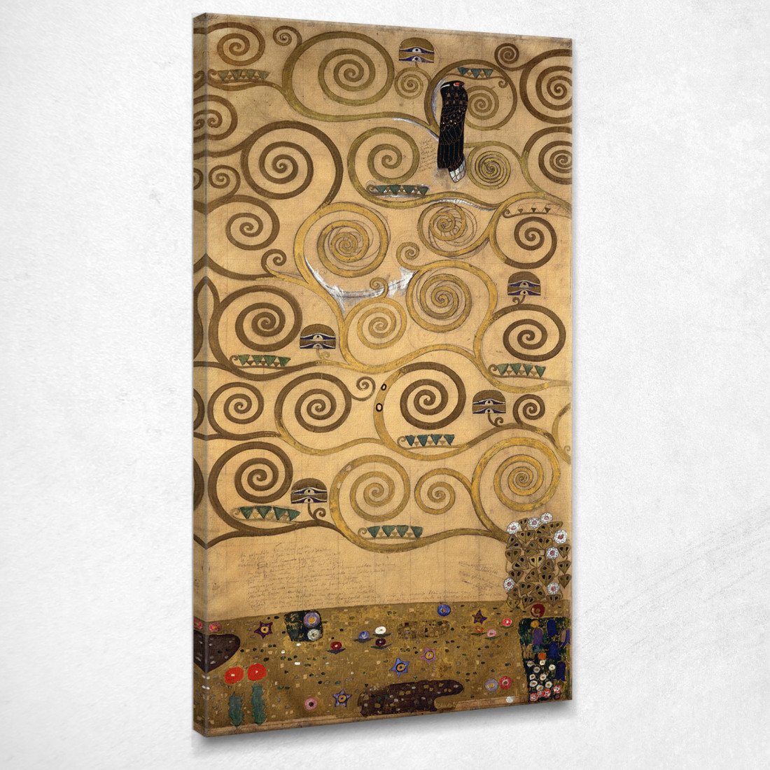 Murale Per La Sala Da Pranzo Dello Stoclet Palais 1905 Gustav Klimt kg35 quadro stampato su tela Murale Per La Sala Da Pranzo Dello Stoclet Palais 1905 Gustav Klimt kg35 quadro stampato su tela