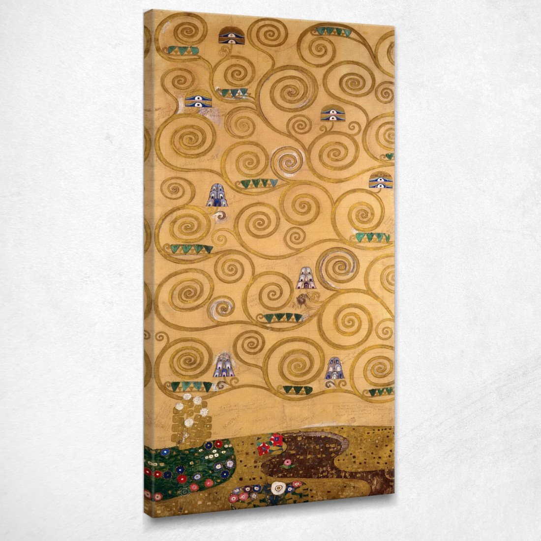 Murale Per La Sala Da Pranzo Dello Stoclet Palais Gustav Klimt kg36 quadro stampato su tela Murale Per La Sala Da Pranzo Dello Stoclet Palais Gustav Klimt kg36 quadro stampato su tela