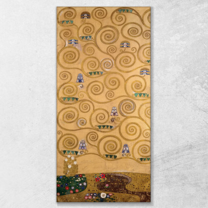 Murale Per La Sala Da Pranzo Dello Stoclet Palais Gustav Klimt kg36 quadro stampato su tela