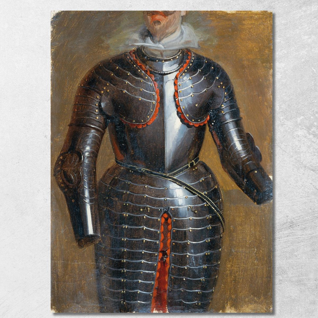 Armatura A Tre Quarti Johann Peter Krafft jpk18 quadro stampato su tela Armatura A Tre Quarti Johann Peter Krafft jpk18 quadro stampato su tela