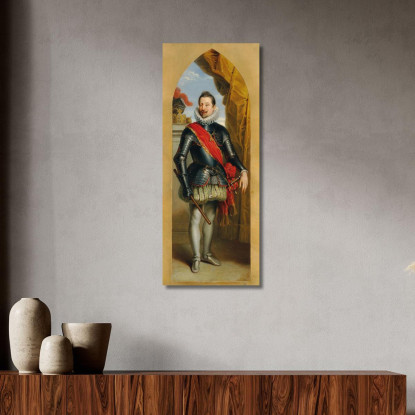 L'Imperatore Ferdinando Ii In Piedi 2 Johann Peter Krafft jpk29 quadro stampato su tela