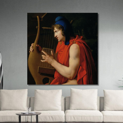 Orfeo Alla Tomba Di Euridice Johann Peter Krafft jpk46 quadro stampato su tela