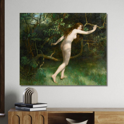 Vigilia John Collier jcl4 quadro stampato su tela