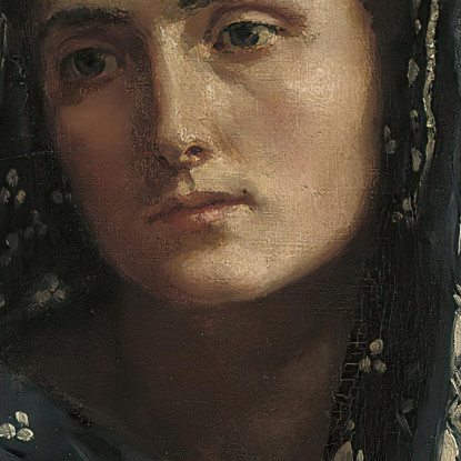 Ritratto Di Una Signora In Abito Orientale John Collier jcl12 quadro stampato su tela