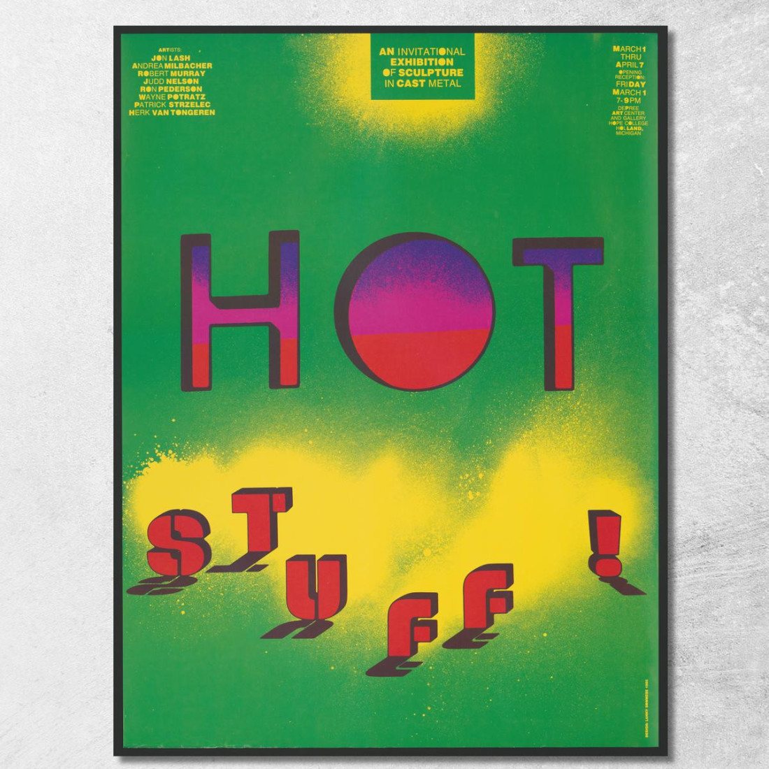 Hot Stuff! Una Mostra Su Invito Di Sculture In Metallo Fuso Lanny Sommese lsm12 quadro stampato su tela Hot Stuff! Una Mostra Su Invito Di Sculture In Metallo Fuso Lanny Sommese lsm12 quadro stampato su tela