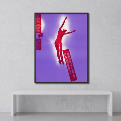 La Compagnia Di Danza Contemporanea Lanny Sommese lsm24 quadro stampato su tela