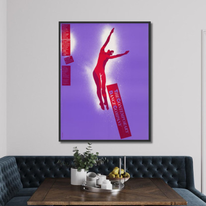La Compagnia Di Danza Contemporanea Lanny Sommese lsm24 quadro stampato su tela