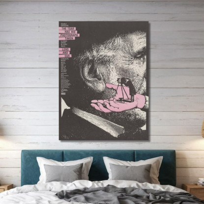 Lo Zar Si Fa Fotografare Lanny Sommese lsm26 quadro stampato su tela