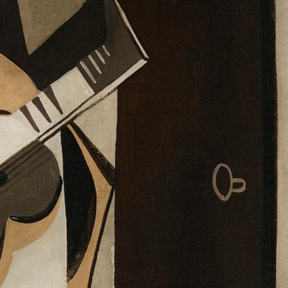 Musicista In Un Interno Louis Marcoussis lmr17 quadro stampato su tela