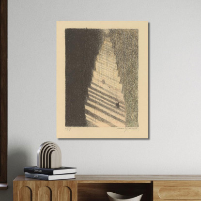 Siti Brabanti 1 Léon Spilliaert lsp101 quadro stampato su tela