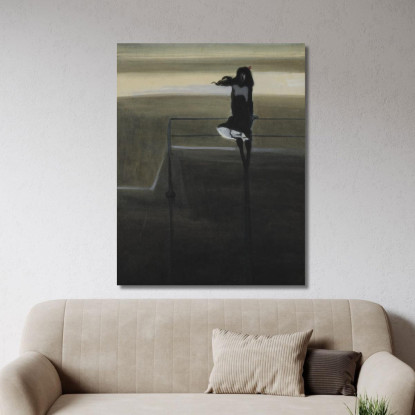 La Folata Di Vento Léon Spilliaert lsp109 quadro stampato su tela
