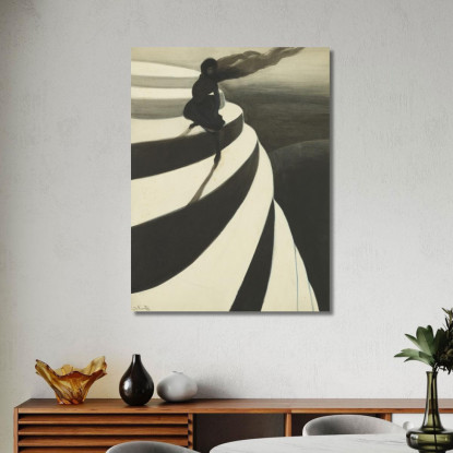 Vertigine Léon Spilliaert lsp110 quadro stampato su tela