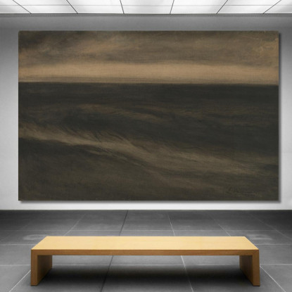 Marina Nera Léon Spilliaert lsp116 quadro stampato su tela
