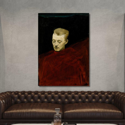 Responsabile Bruno Aspelin Magnus Enckell mek23 quadro stampato su tela