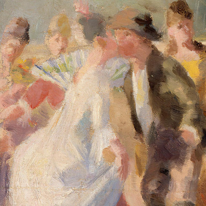 La Principessa E Il Porcaro Magnus Enckell mek76 quadro stampato su tela