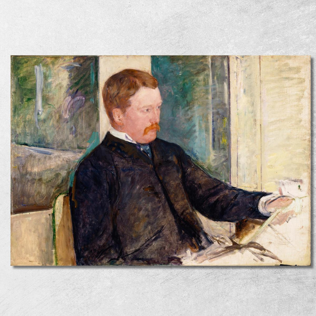 Alessandro J. Cassatt Mary Cassatt mcs5 quadro stampato su tela Alessandro J. Cassatt Mary Cassatt mcs5 quadro stampato su tela