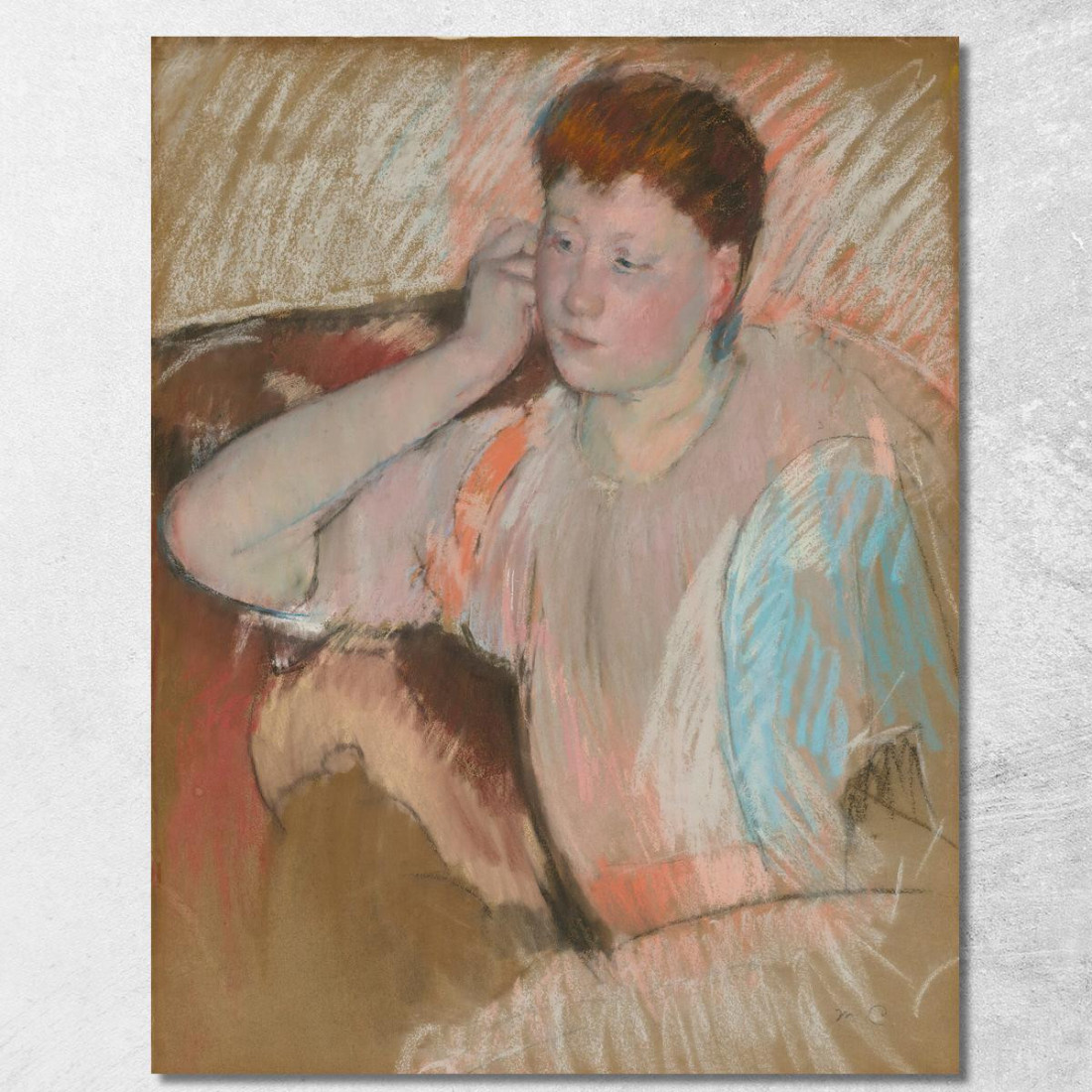 Clarissa Mary Cassatt mcs15 quadro stampato su tela Clarissa Mary Cassatt mcs15 quadro stampato su tela