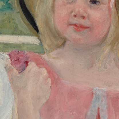Nel Giardino Mary Cassatt mcs22 quadro stampato su tela