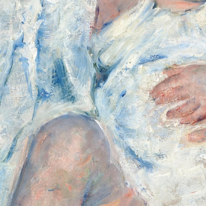 Madre In Procinto Di Lavare Il Suo Bambino Assonnato Mary Cassatt mcs30 quadro stampato su tela