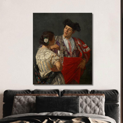 Offrire Il Panal Al Torero Mary Cassatt mcs35 quadro stampato su tela