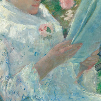 Su Un Balcone Mary Cassatt mcs36 quadro stampato su tela