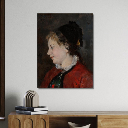 Ritratto Di Madame Sisley Mary Cassatt mcs40 quadro stampato su tela