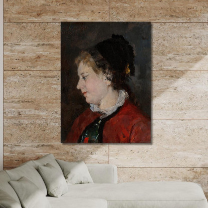 Ritratto Di Madame Sisley Mary Cassatt mcs40 quadro stampato su tela