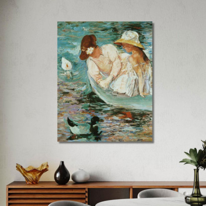 Estate Mary Cassatt mcs45 quadro stampato su tela