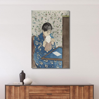 La Lettera Mary Cassatt mcs57 quadro stampato su tela