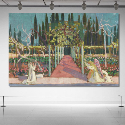 Annunciazione Maurice Denis mdn3 quadro stampato su tela