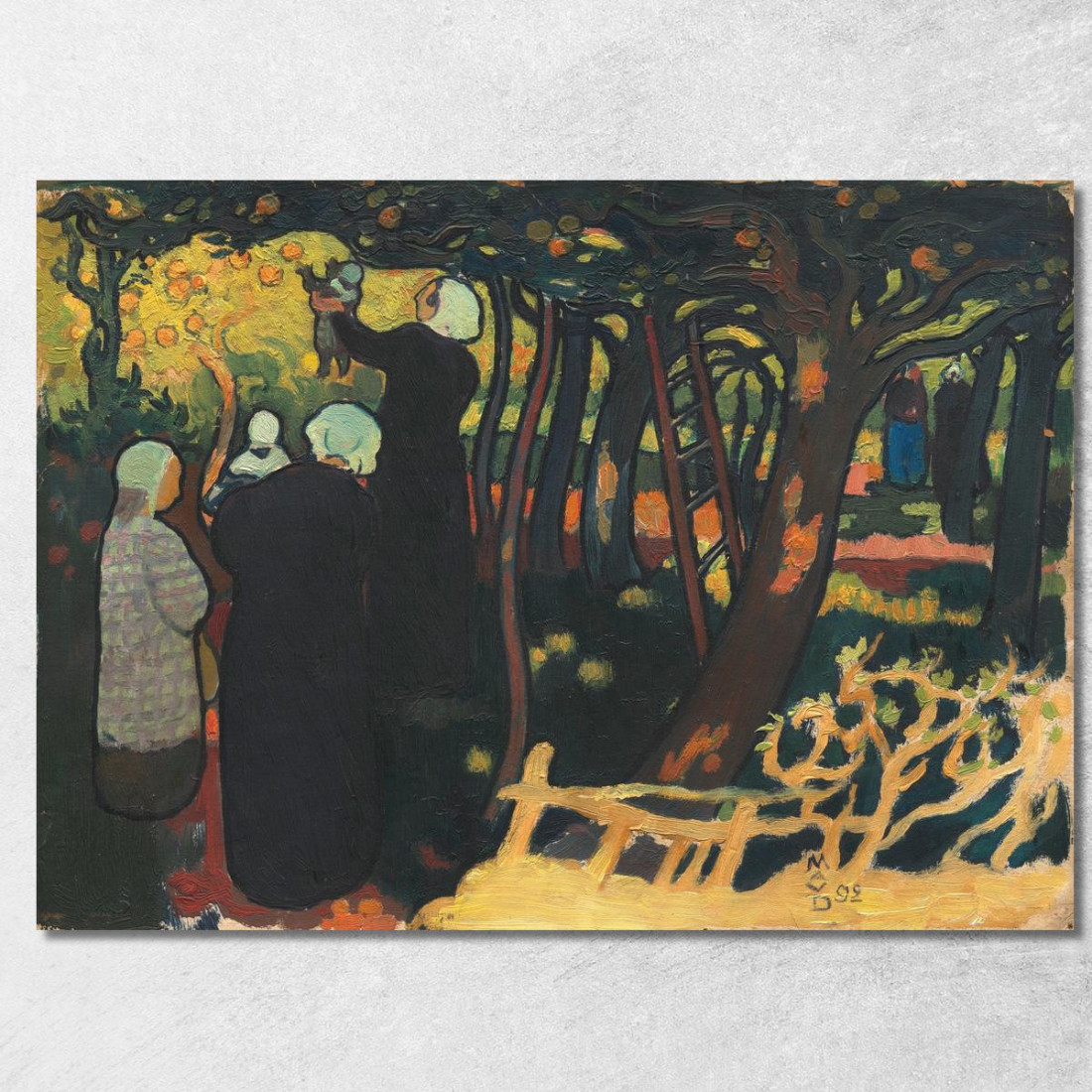 Il Frutteto Maurice Denis mdn33 quadro stampato su tela