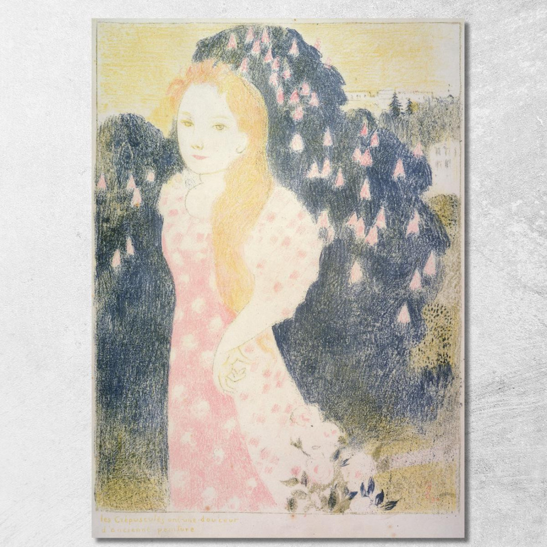 I Crepuscoli Hanno La Morbidezza Della Pittura Antica Maurice Denis mdn35 quadro stampato su tela I Crepuscoli Hanno La Morbidezza Della Pittura Antica Maurice Denis mdn35 quadro stampato su tela