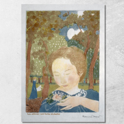 Gli Atteggiamenti Sono Informali E Casti Maurice Denis mdn57 quadro stampato su tela