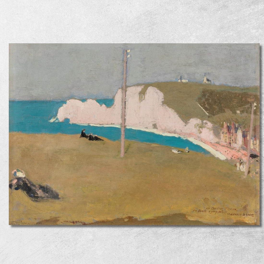 Étretat Maurice Denis mdn69 quadro stampato su tela